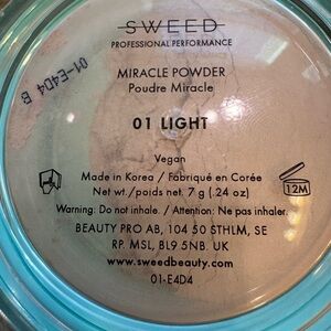 Miracle Powder Compact - 01 Light (Vegan)